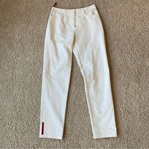 Men’s Prada Sport Pants White NWT US SIZE 28 XS